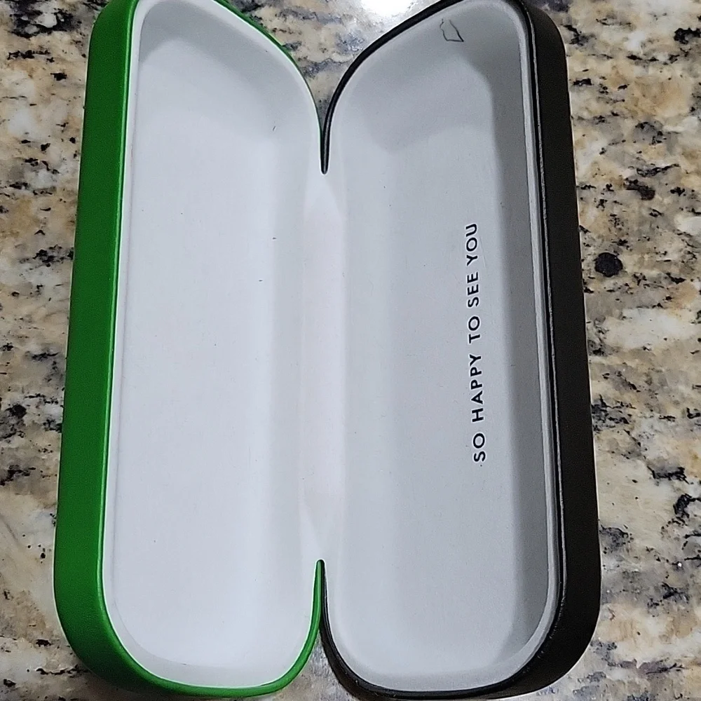 Kate Spade Green Eyeglass Case